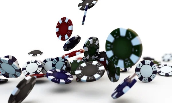 Player hand arrangement display showing five-card, five-card, and three-card poker hands
